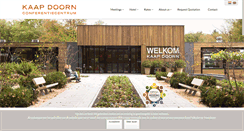 Desktop Screenshot of kaapdoorn.com